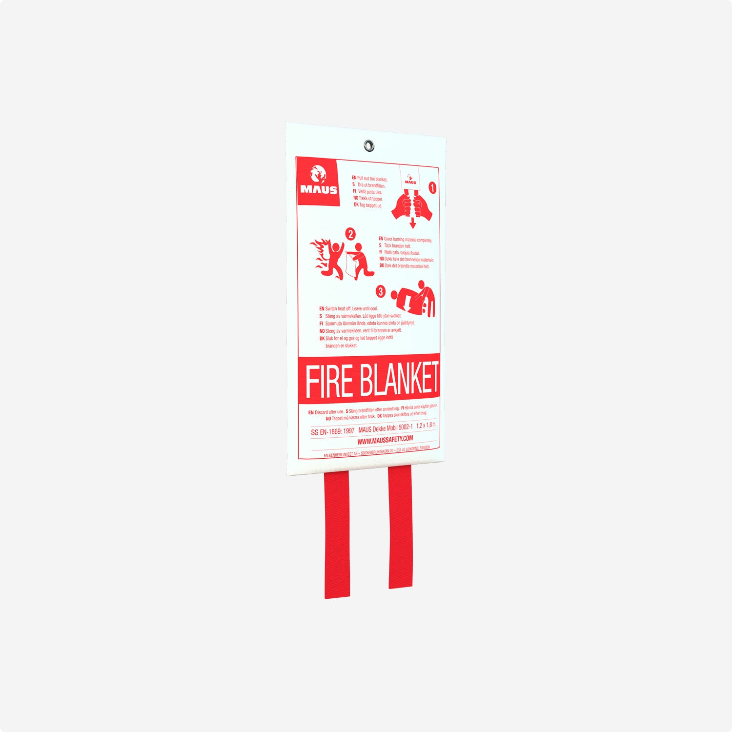 MAUS Feuerlöschdecke Mobil